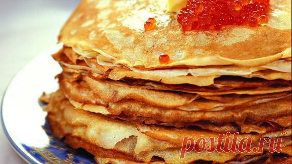 Советы по приготовлению блинов на Gastronom.ru