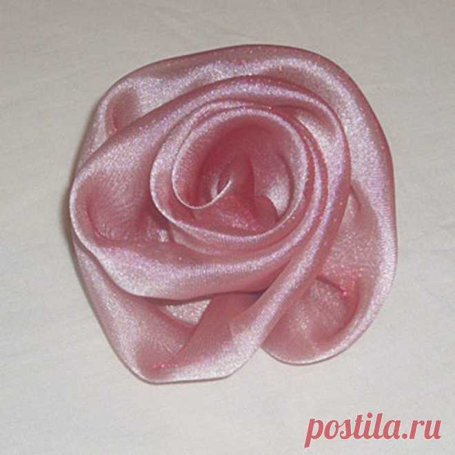 Роза из вуали