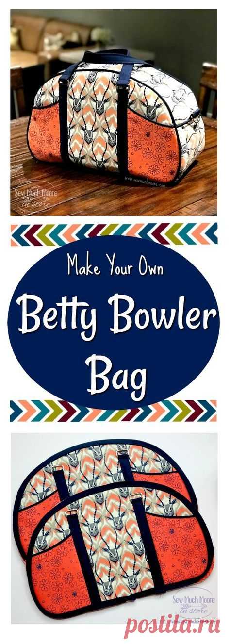 Check out these tips and tricks to make your own Betty Bowler Bag. Video tutorial and pattern info #sewing #bagmaking #bettybowlerbag