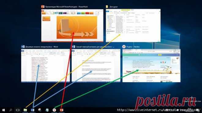 Горячие клавиши Windows10