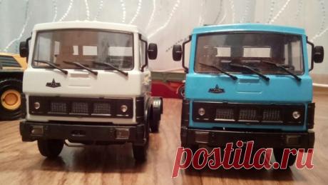 Автомоделизм. Маз 6422 двигатель ЯМЗ-238д-1 (330л.с)