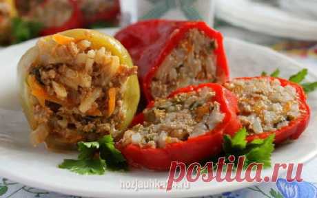 ФАРШИРОВАННЫЙ ПЕРЕЦ-ВКУСНОЕ БЛЮДО И ЯРКОЕ УКРАШЕНИЕ СТОЛА — Домашний уют