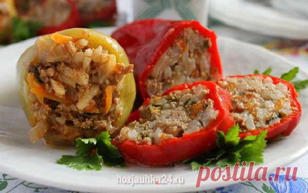 ФАРШИРОВАННЫЙ ПЕРЕЦ-ВКУСНОЕ БЛЮДО И ЯРКОЕ УКРАШЕНИЕ СТОЛА — Домашний уют