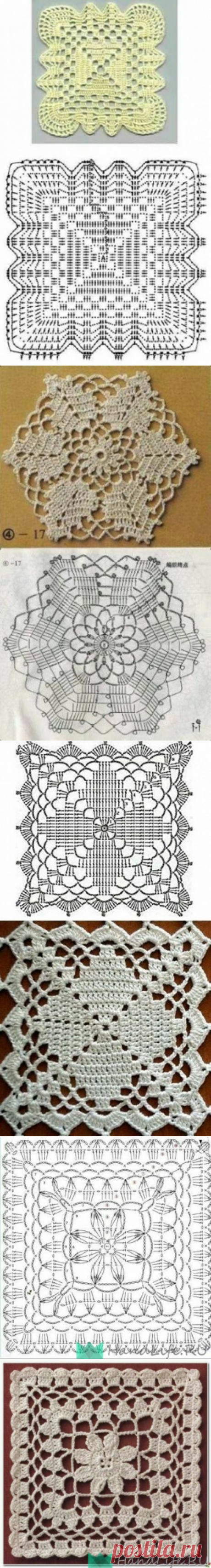 Мотивы крючком / Вязание крючком