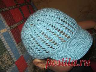 Блокнот выдумщицы: Подробный мастер класс кепка летняя на мальчика от меня))