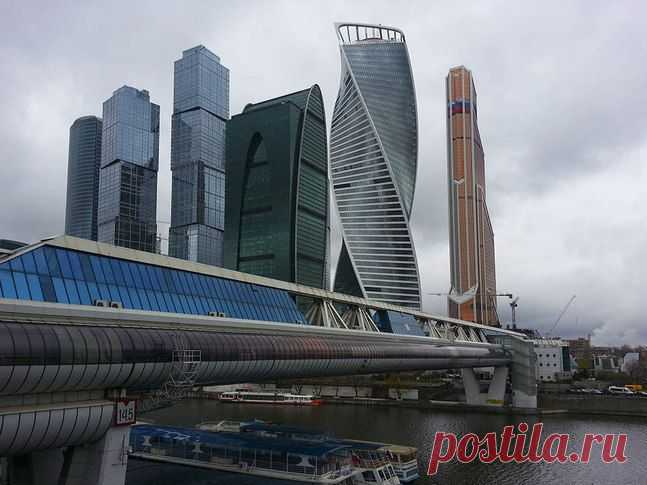 Торгово-пешеходный мост «Багратион» (Москва, Центральный административный округ, Пресненский район, Москва-Сити) - Отзывы - Смородина