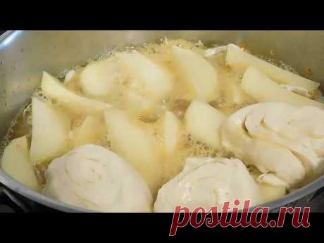 Немецкая кухня.Штрудли с мясом, картошкой и капустой - Аппетитное сочетание, не правда ли?