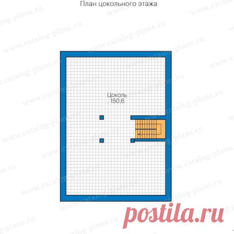 Проект дома из кирпича № 40-45L в классическом стиле | каталог Проекты коттеджей