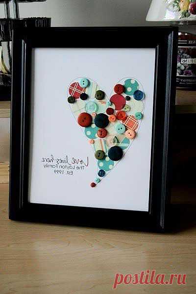 Пуговочный декор (2 часть) | Декор дома и участка