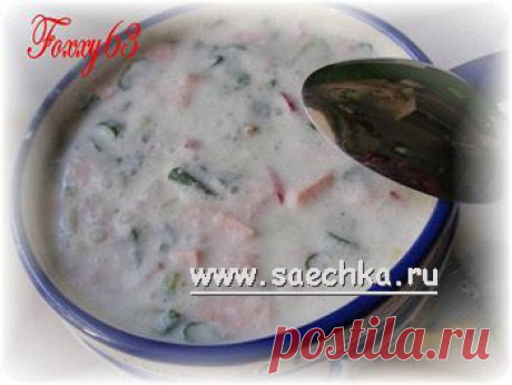 Окрошка на йогурте | рецепты на Saechka.Ru