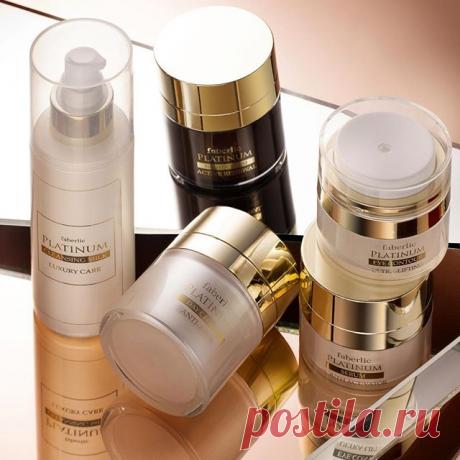 Все-все продукты новой серии Platinum с частицами платины! Антивозрастной уход и абсолютный комфорт.