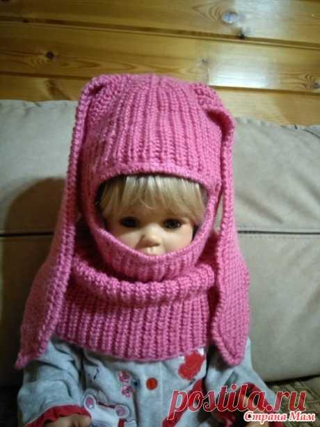 Балаклава "Зайка" - Вязание - Страна Мам