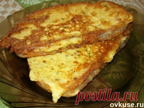 &quot;Итальянские&quot; сырные гренки - Простые рецепты Овкусе.ру