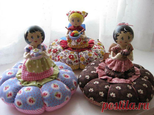 Игольницы. Много красивых идей.