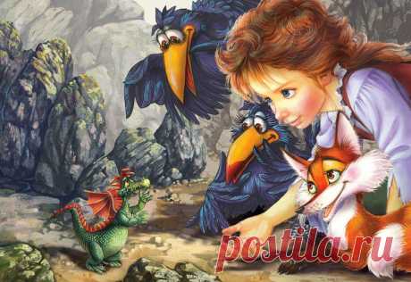 В гостях у сказки. Художник Zorina Baldescu