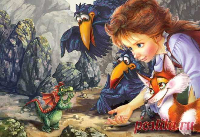 В гостях у сказки. Художник Zorina Baldescu