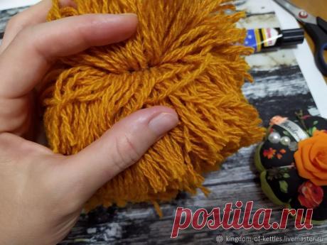 Мастер-класс : Как сделать трессы из пряжи без залысин | Журнал Ярмарки Мастеров