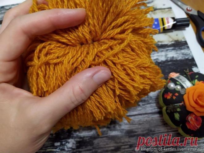 Мастер-класс : Как сделать трессы из пряжи без залысин | Журнал Ярмарки Мастеров