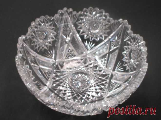 ABP crystal bowl hand cut glass mouth blown – O'Rourke Crystal Awards & Gifts