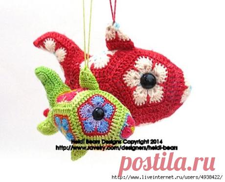 Рыбки от Heidi Bears.