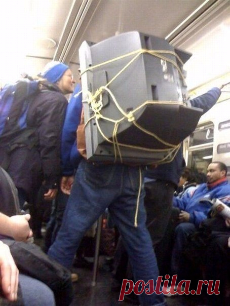 Безумные пассажиры общественного транспорта