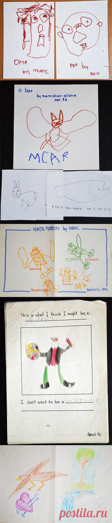 От каракулей до шедевров / Малютка