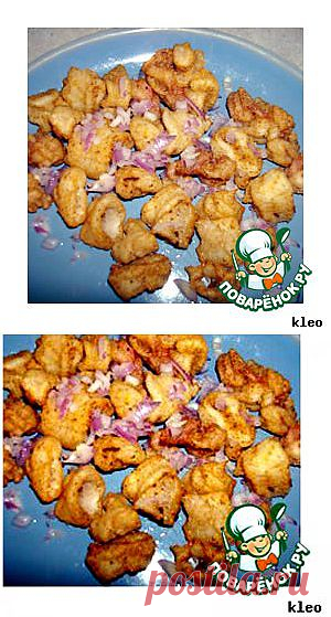 Жареные кальмары - кулинарный рецепт