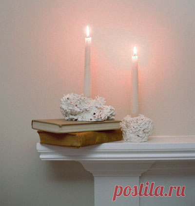 Коралловый подсвечник без кораллов