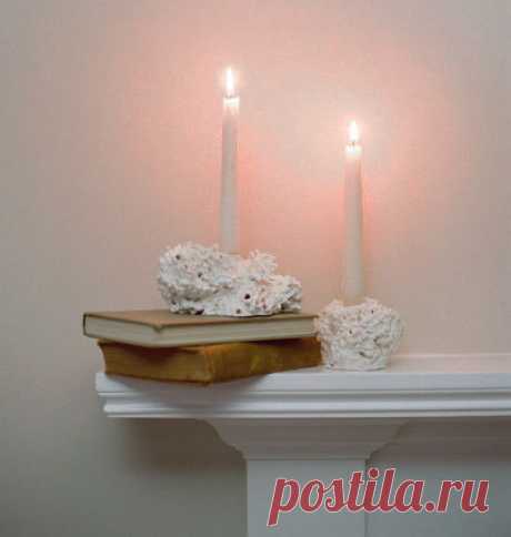 Коралловый подсвечник без кораллов