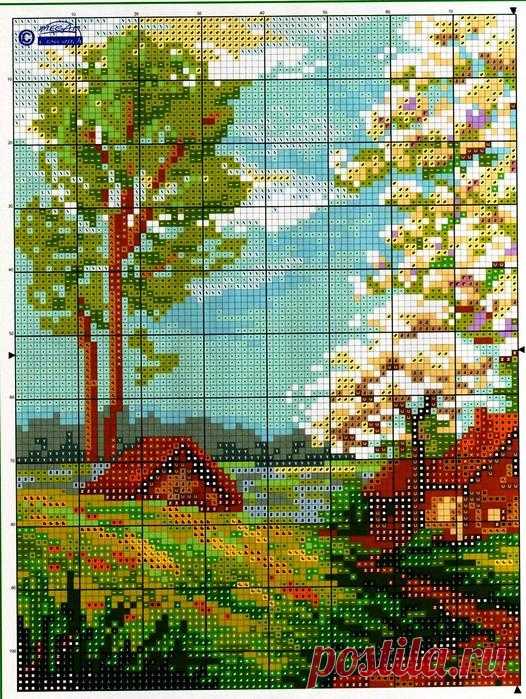 Ниточка - иголочка: Вышивка крестом