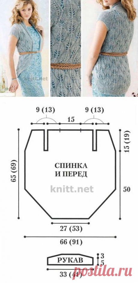 Кружевной кардиган | knitt.net | Все о вязании