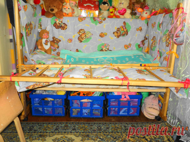 продолжение к детской кроватк