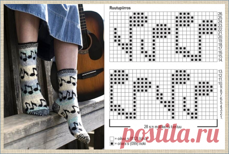 Летние носочки -15 моделей со схемами (Вязание спицами) — Журнал Вдохновение Рукодельницы
