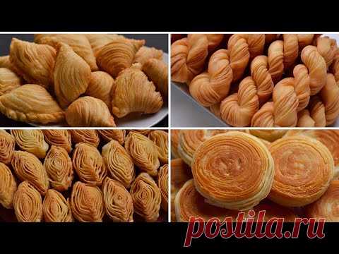 Никаких духовок! 4 простых и легких способа приготовления домашнего жареного слоеного теста.