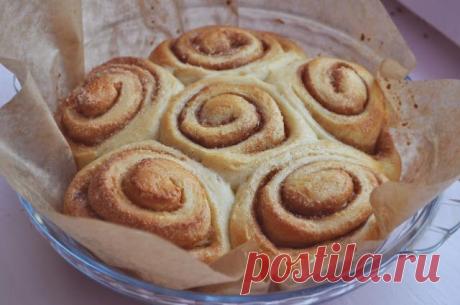 Food pour vous: Булочки с корицей(cinnamon rolls)