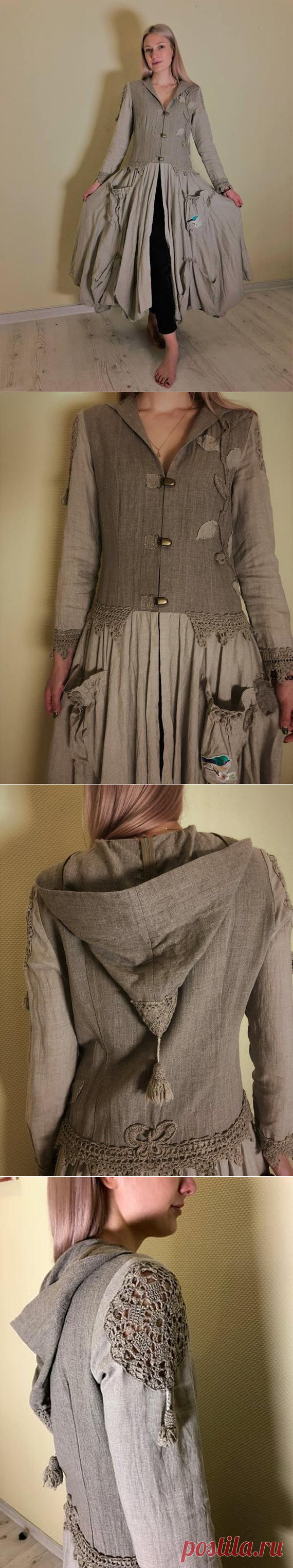 Cappotto di estate della biancheria in stile Bohu idea per il | Etsy