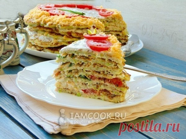 Кабачковый торт.