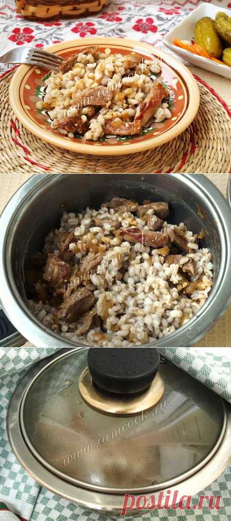 Перловая каша с мясом