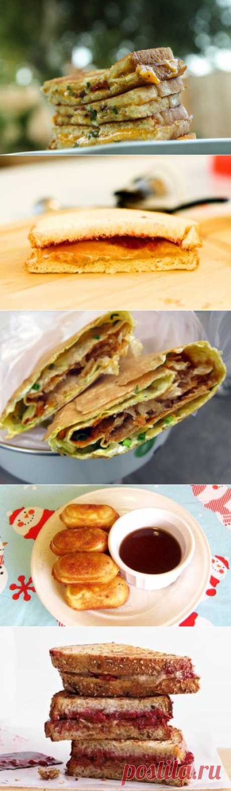 Вкусные рецепты для сэндвичницы
