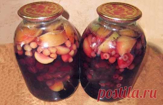 Компот ассорти — Домашняя кулинария