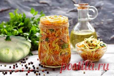 Патиссоны по корейски на зиму рецепт с фото - 1000.menu