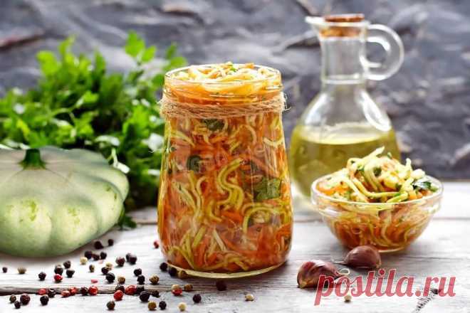 Патиссоны по корейски на зиму рецепт с фото - 1000.menu