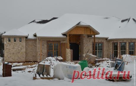 Как строят дома в центральных штатах США (23 фото) | Хитрости Жизни