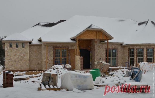 Как строят дома в центральных штатах США (23 фото) | Хитрости Жизни