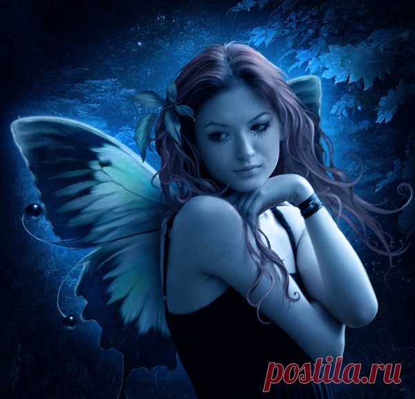 Красивое фэнтези. Картинки для декупажа.