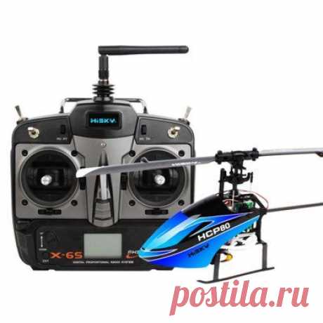 HISKY HCP80 2,4 3 оси гироскопа Мини вертолет Flybarless-98.00 и бесплатная доставка | GearBest.com