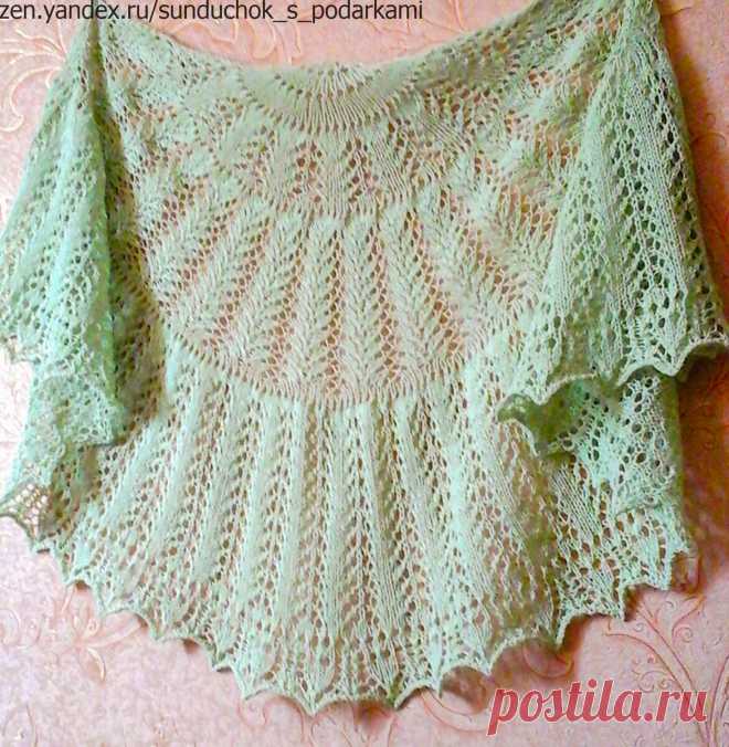 🧶 Загадочная шаль 