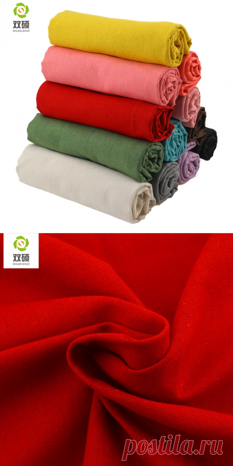 Одноцветное Цвет Дизайн льняной ткани качества льняная ткань для штор, диван, сумки, скатерти покрыть 150*50 см/шт купить на AliExpress