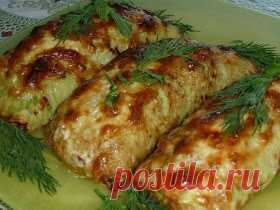 Самые вкусные рецепты: Кабачковые рулетики