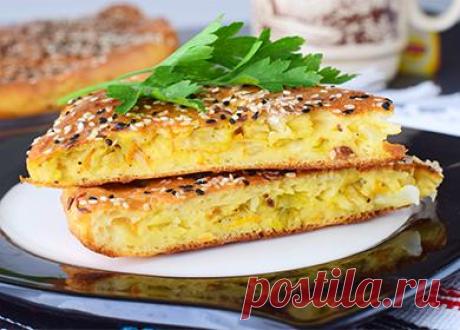 Заливной пирог с капустой на кефире в духовке 🥝 из жидкого теста, как приготовить наливное тесто для капустного пирога Приготовьте пирог с капустой из жидкого теста по нашим рецептам! На кефире или на майонезе, с простой и сложной начинкой.